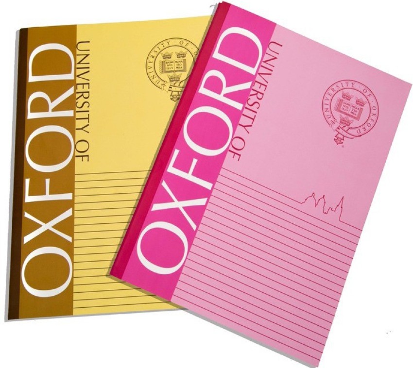 UNIVERSITY OF OXFORD Sheets A4 Notebook ruled 120 Pages Price in