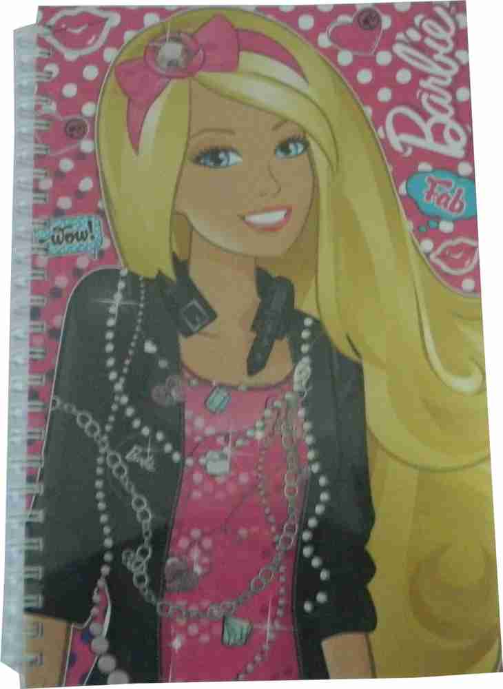 Barbie notebooks for school sales