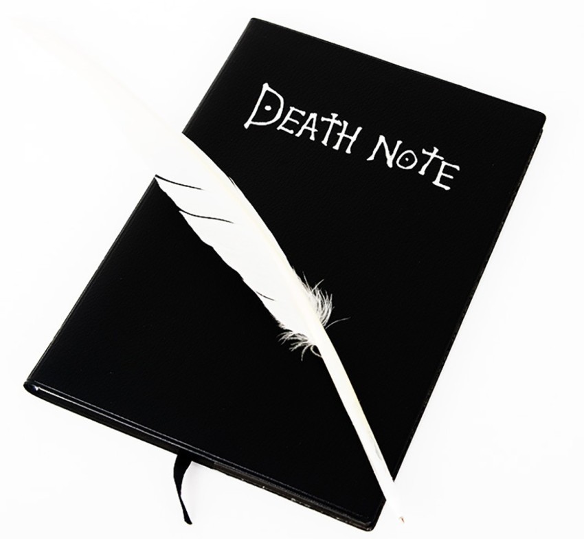Death note - A5 Ruled Binded Notebook – Epic Stuff