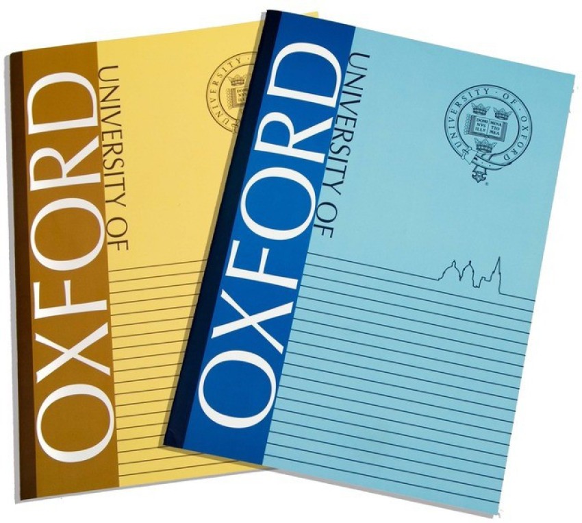 UNIVERSITY OF OXFORD Sheets A4 Notebook ruled 120 Pages Price in