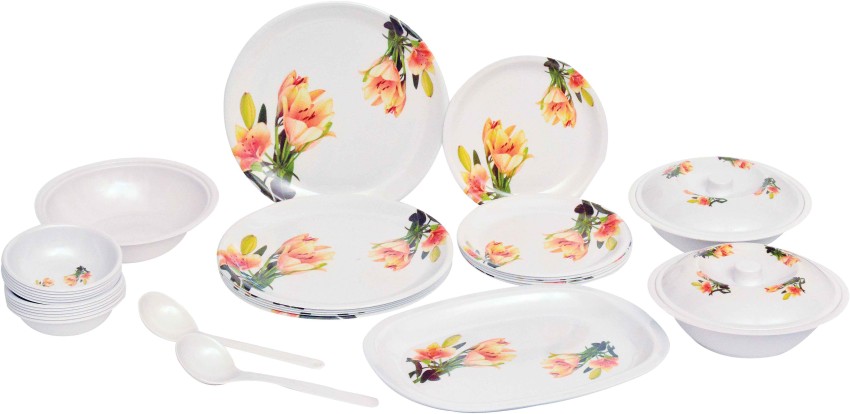 Melamine dinner set outlet 32 pcs price