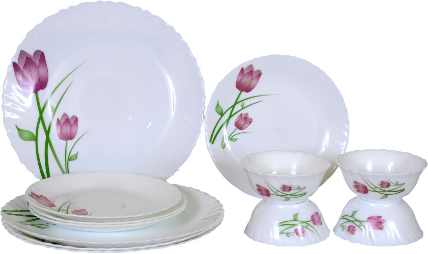 LAOPALA Pack of 12 Ceramic Dinner Set Price in India Buy LAOPALA Pack of 12 Ceramic Dinner Set online at Flipkart