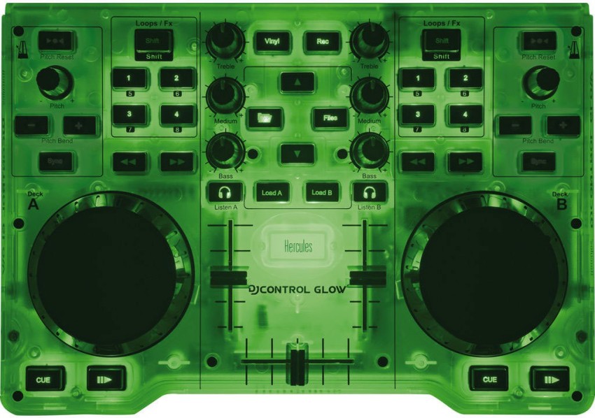 Hercules DJControl Glow USB DJ Software Controller