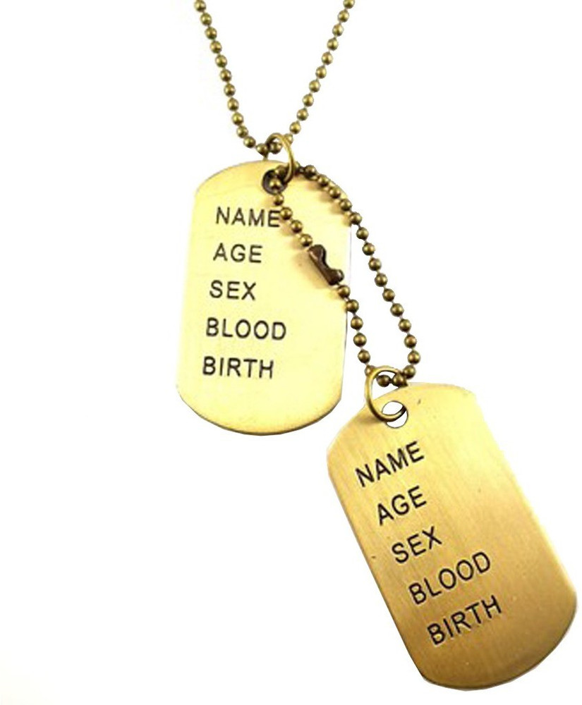 Army Name Tag Necklace 2024 epicamlv