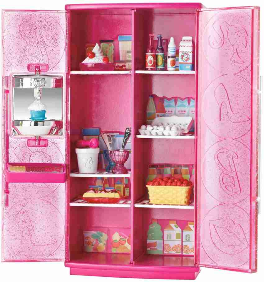 Barbie hot sale fridge set