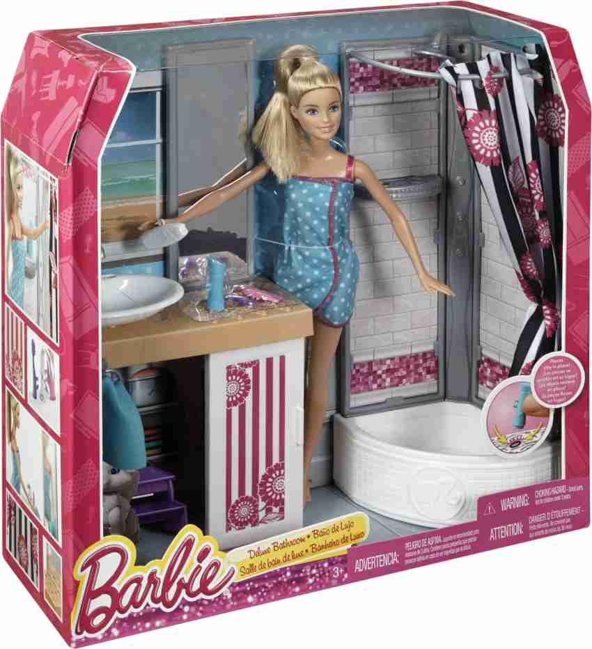 Barbie doll 2025 shower set