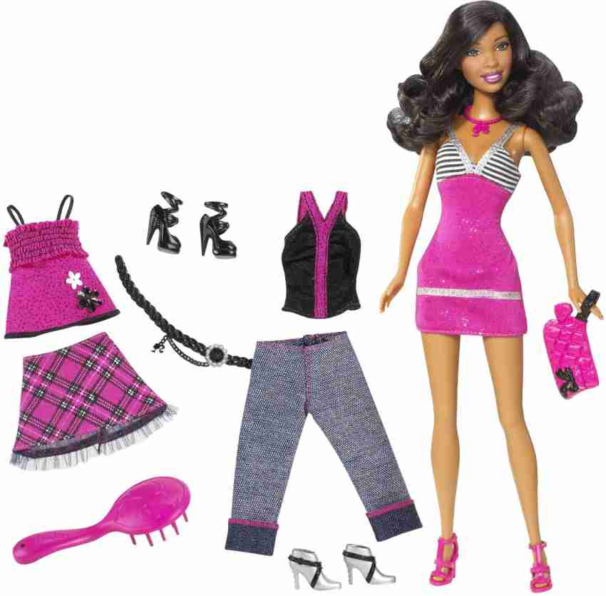 BARBIE Fab Life Nikki Doll and Fashions Gift set Fab Life Nikki