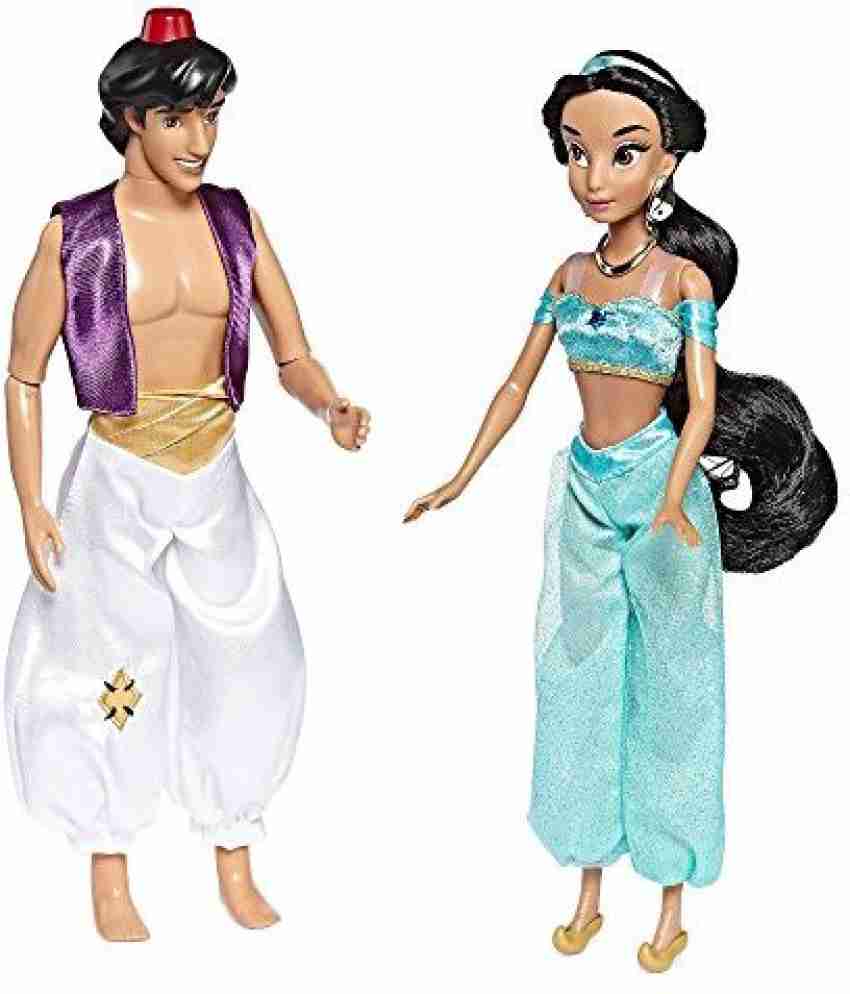 Aladdin and deals jasmine doll set