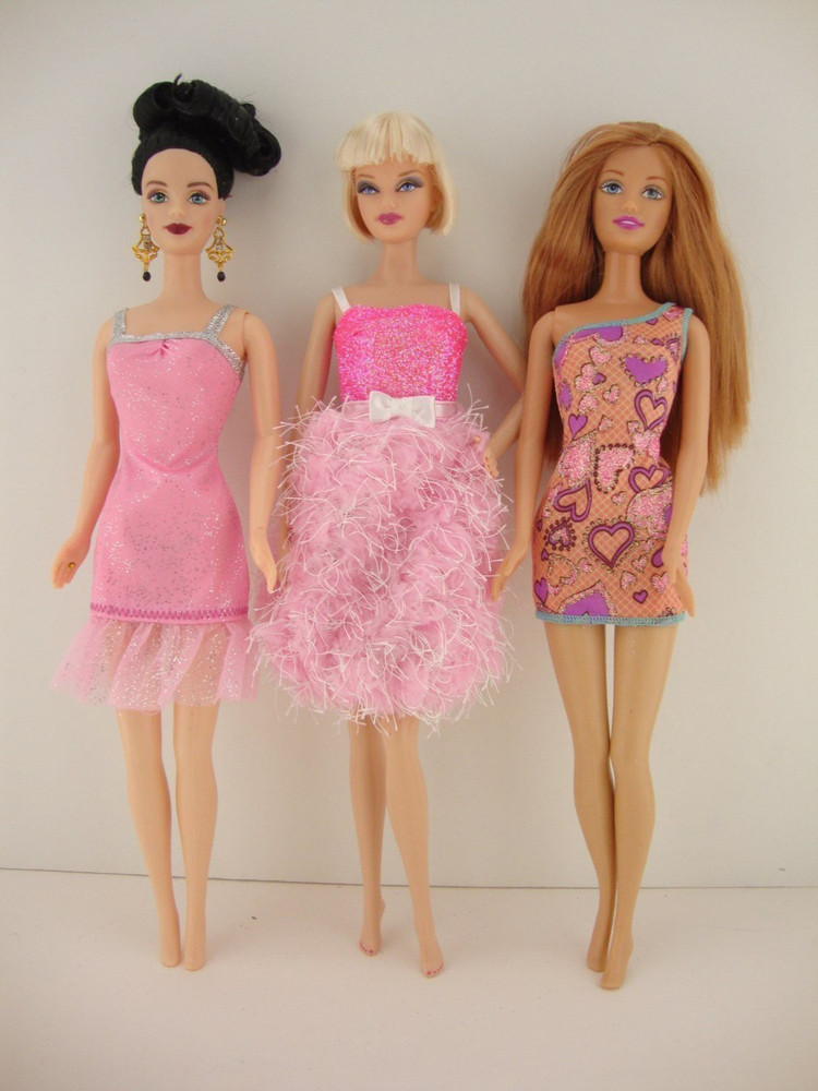 Small hot sale barbie dress