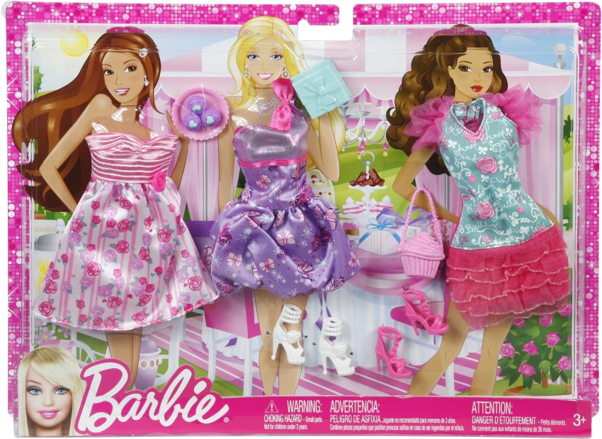 Barbie clothes hot sale pack