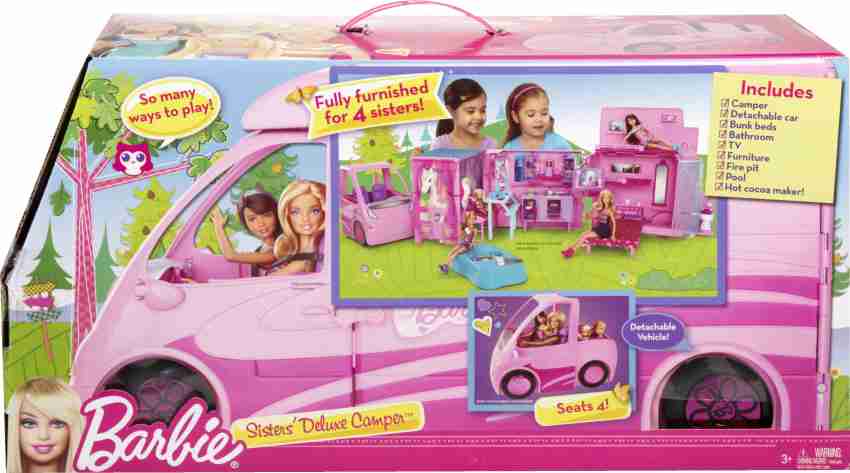 BARBIE Sisters Deluxe Camper - Sisters Deluxe Camper shop for BARBIE products in India. Toys 6 - 10 Years Kids. | Flipkart.com