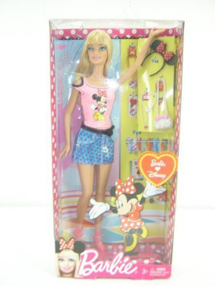 MATTEL Barbie Loves Minnie Mouse Disney Barbie Loves Minnie