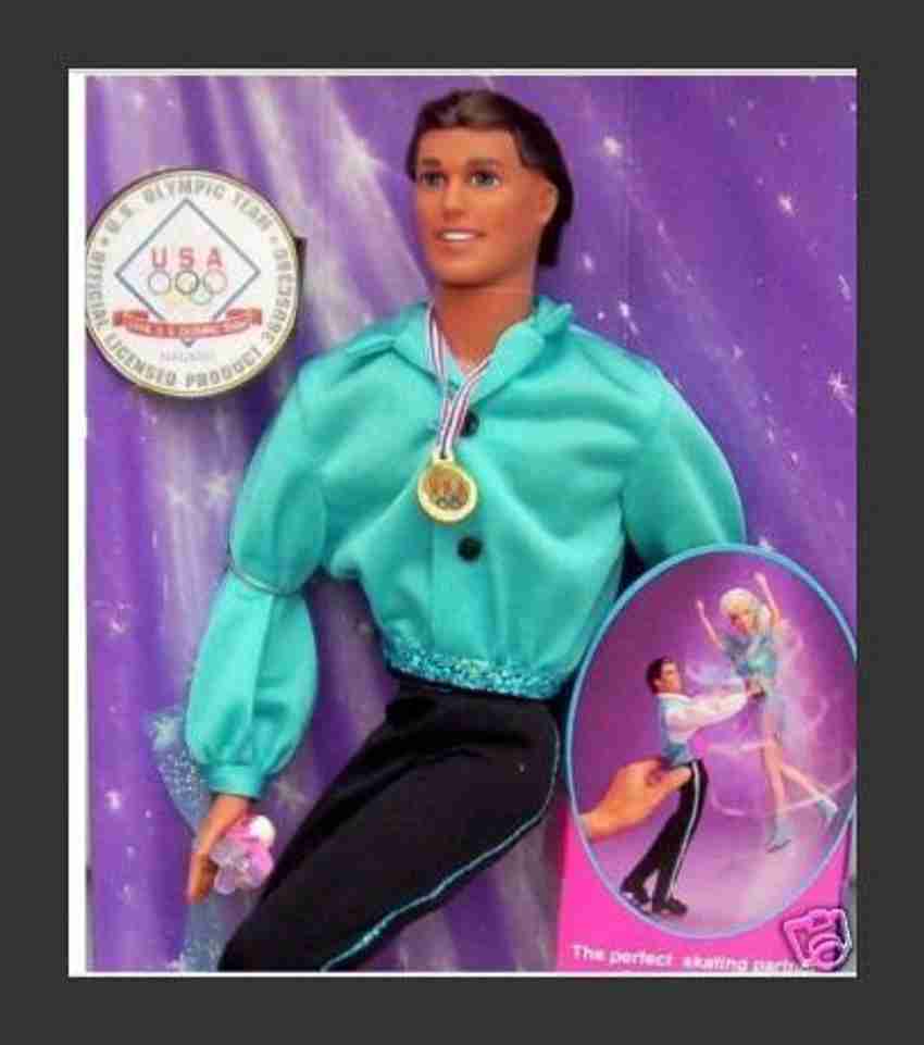 Olympic skater barbie clearance and ken