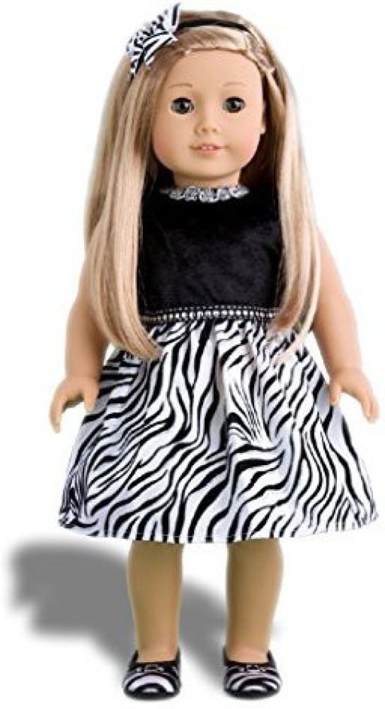 Girls Zebra Party Dress