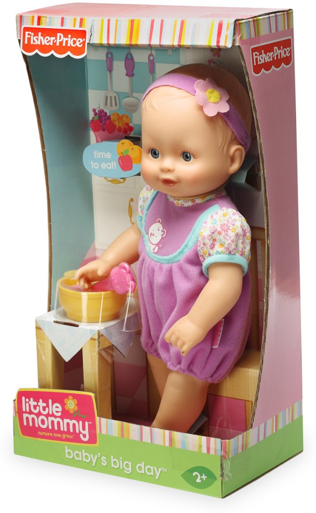 Fisher price little on sale mommy baby doll