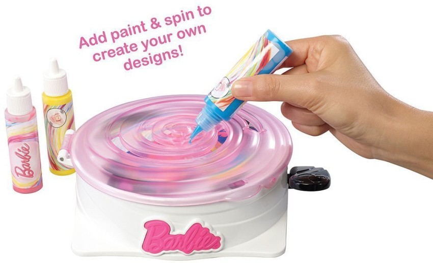 Barbie spin art cheap designer with doll