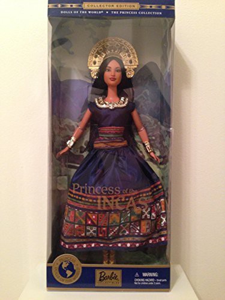 MATTEL Barbie Princess Of The Incas Of The World Princess Barbie