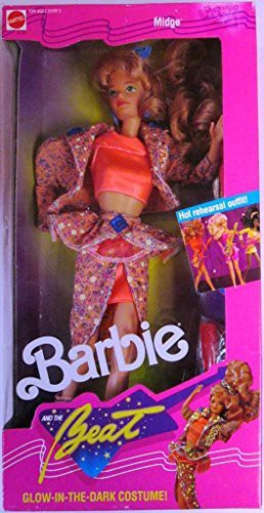 MATTEL Barbie Midge and the Beat Glow in the Dark Costume with