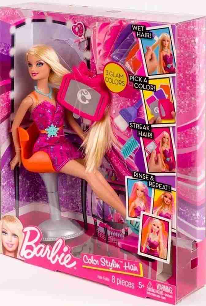 Barbie color stylin hair sales