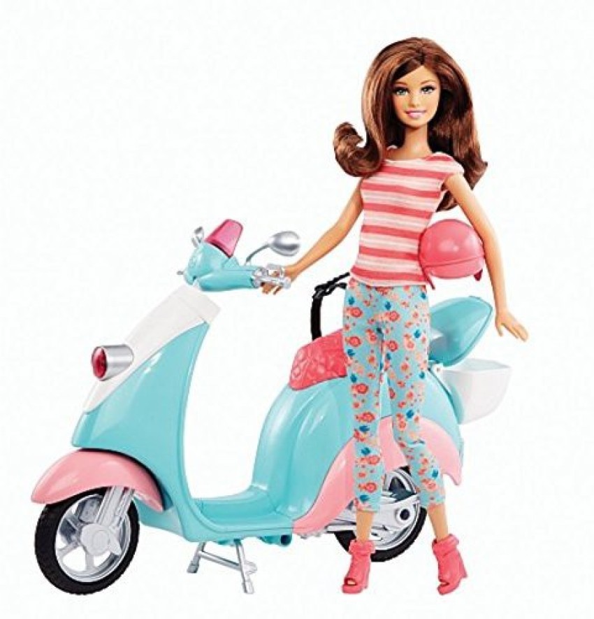 Barbie Doll & Scooter