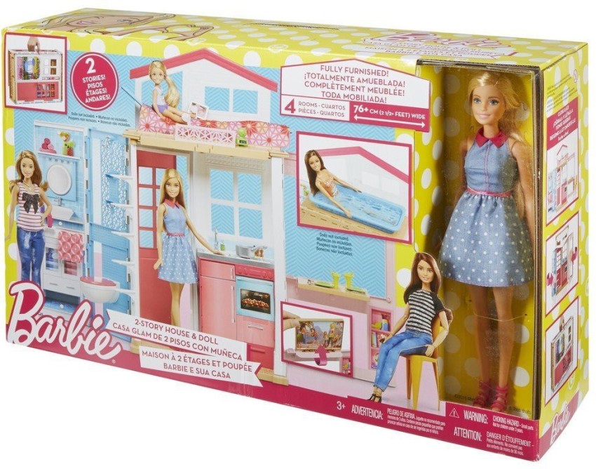 Barbie two story discount house