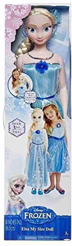 DISNEY Frozen My Size Elsa Frozen My Size Elsa Buy frozen doll toys in India. shop for DISNEY products in India. Flipkart