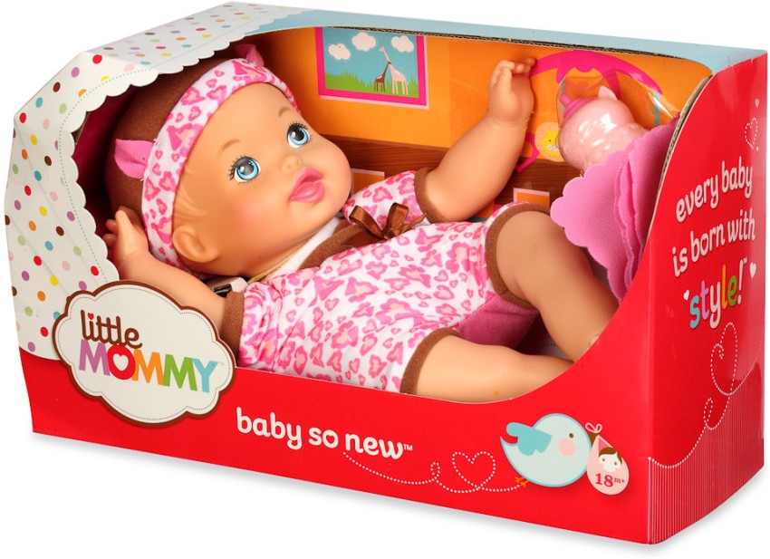 Fisher price little mommy baby clearance doll