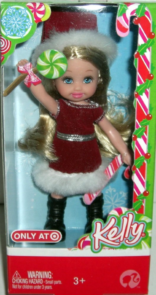 BARBIE Kelly Doll Kelly New Christmas Holiday Store Exclusive