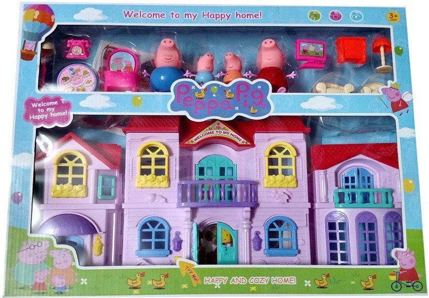 Peppa pig sales big house toys