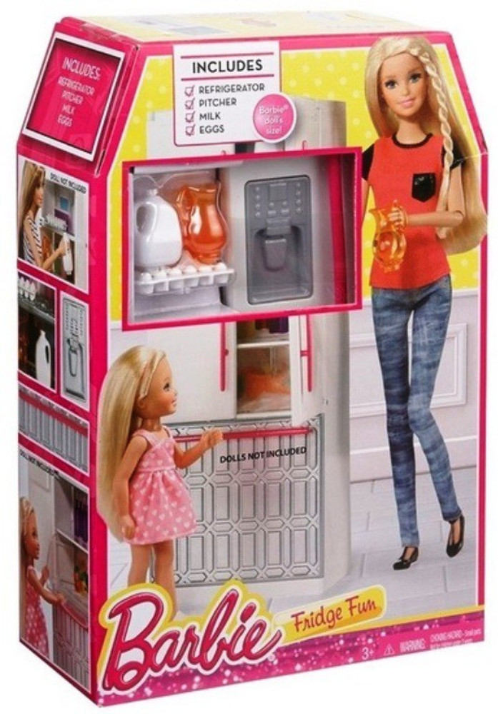 Barbie cheap refrigerator set