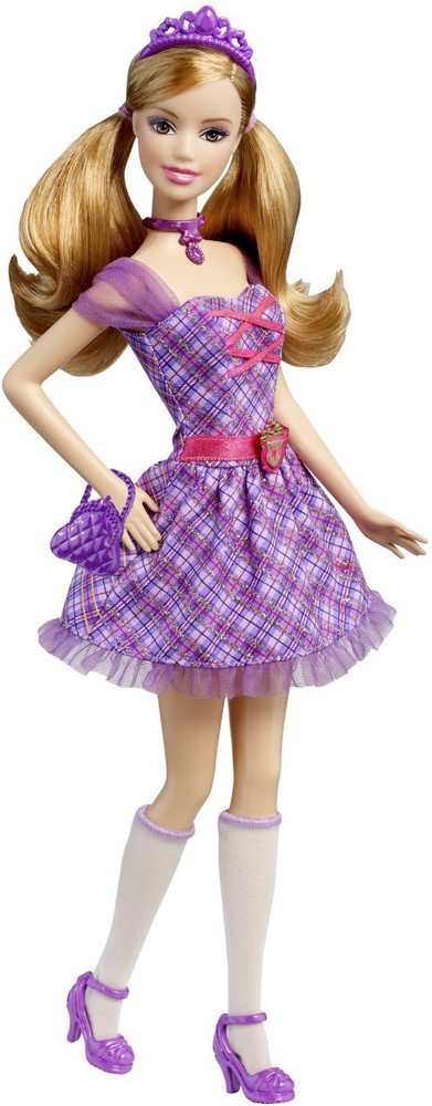 Barbie princess charm on sale school doll house