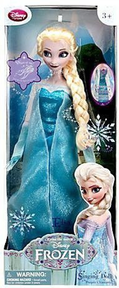 DISNEY Frozen Exclusive 16 Inch Singing Doll Elsa Frozen