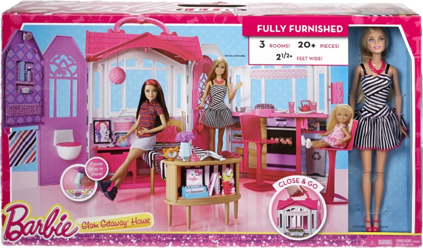 Barbie glamour hot sale house