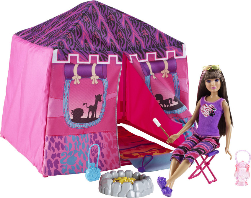 Barbie best sale camping house