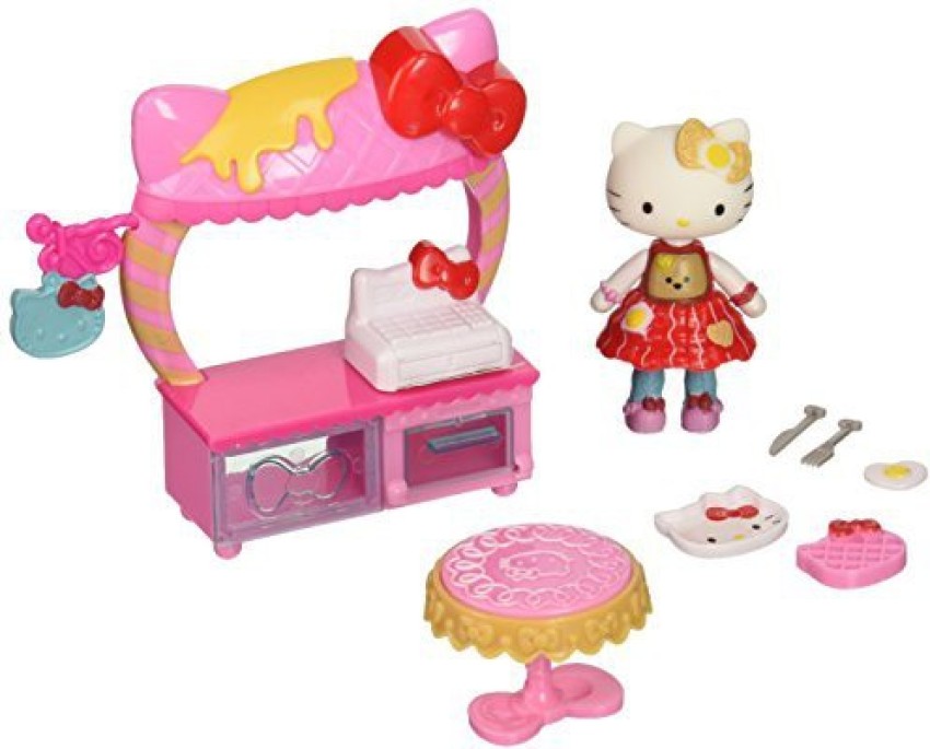 HELLO KITTY Cafe And Breakfast Mini Playset Cafe And Breakfast