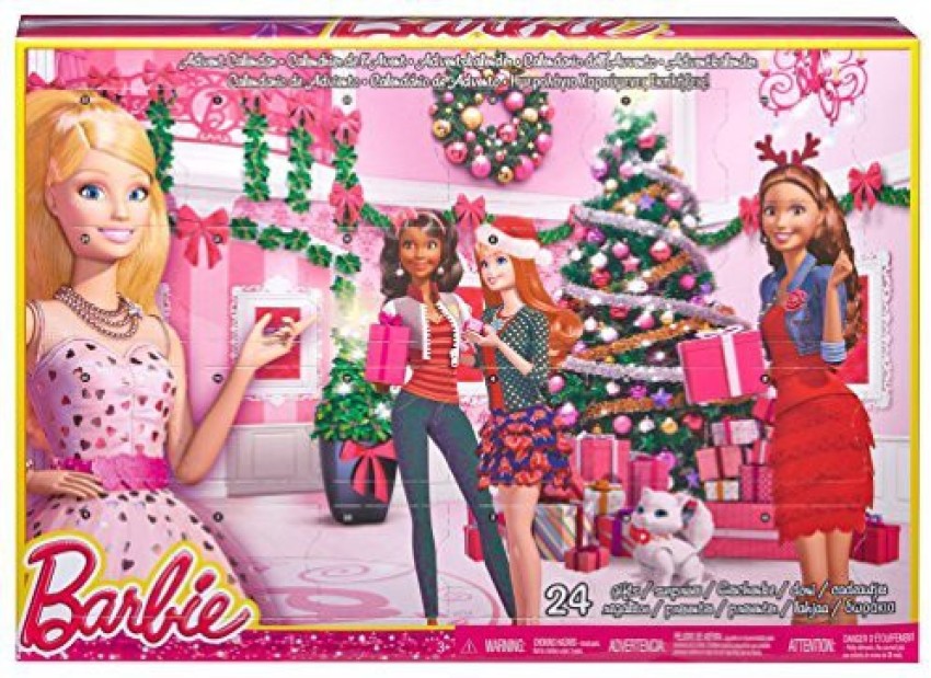 Barbie advent sales calendar with doll