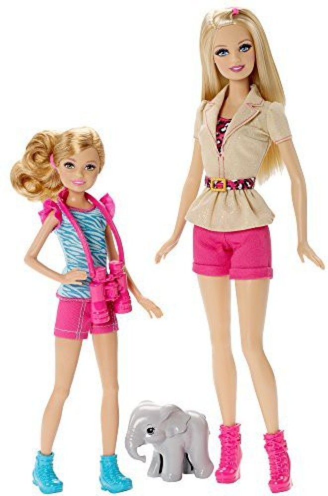 BARBIE Sisters Safari Fun And Stacie 2Pack - Sisters Safari Fun