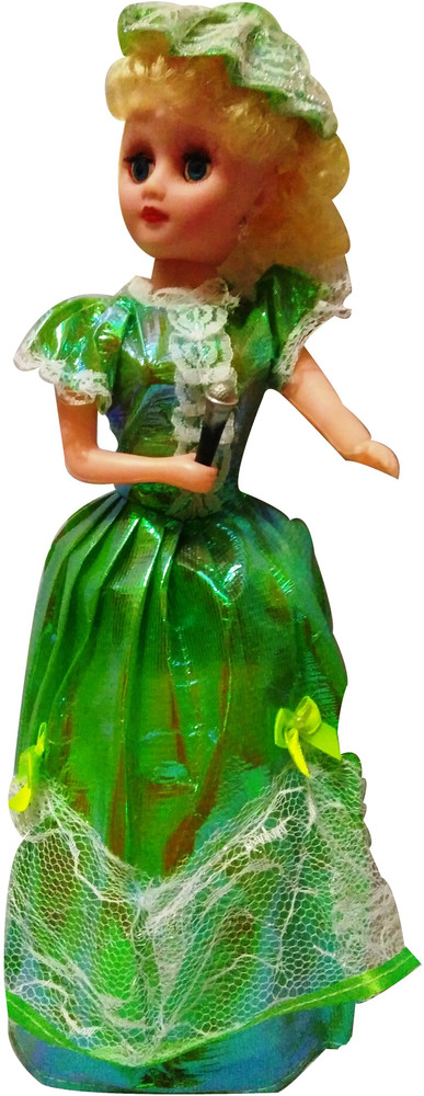 Singing belle doll with microphone on sale