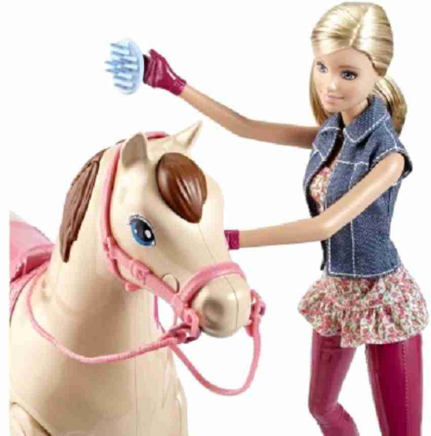 BARBIE Saddle N Ride Horse Saddle N Ride Horse Buy Doll Jumps Rides toys in India. shop for BARBIE products in India. Flipkart