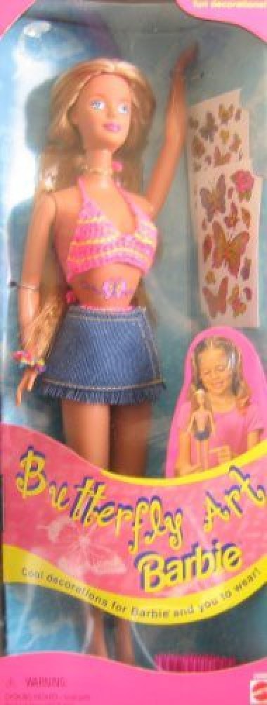 Butterfly hot sale art barbie