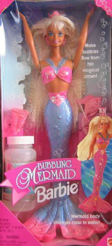 Bubbling mermaid hotsell barbie