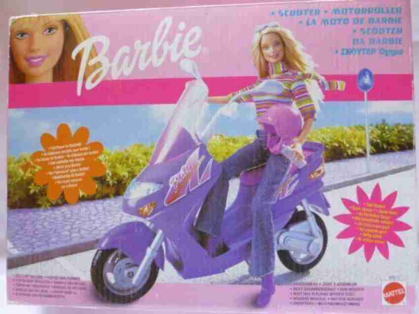 barbie motor scooter