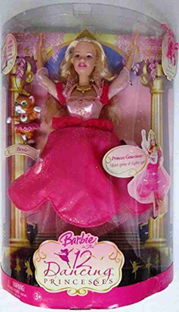 Barbie 12 hot sale dancing princesses doll