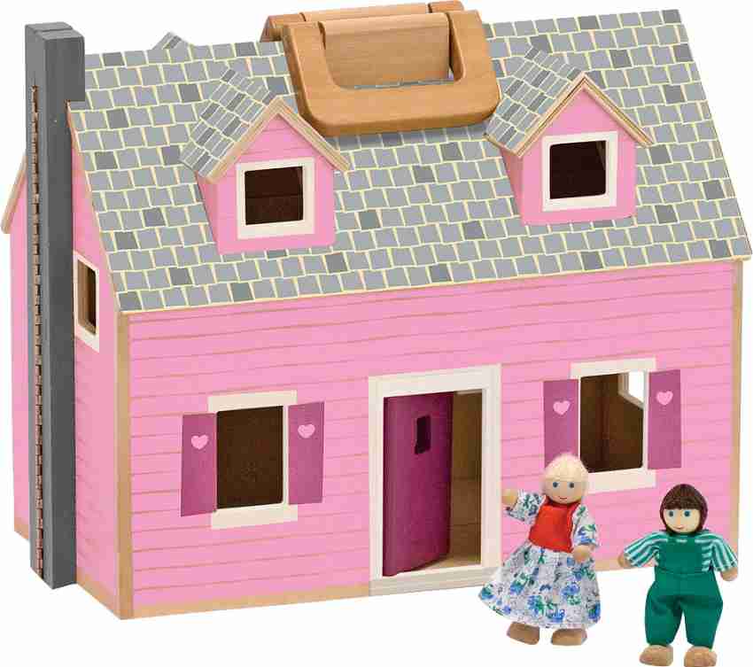 Melissa and doug fold hot sale and go dolls house