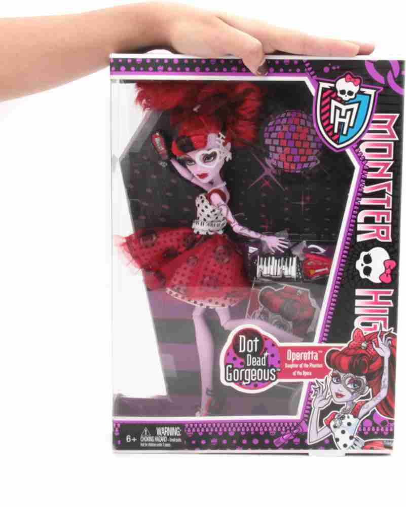  Monster High Dot Dead Gorgeous Operetta Doll : Toys