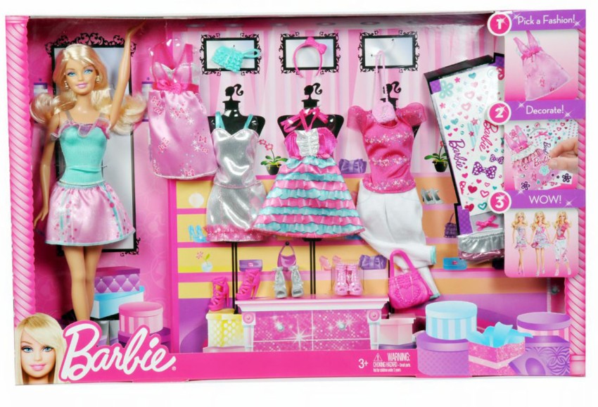 BARBIE Doll, Dresses And Fashion Accessories - Doll, Dresses And Fashion  Accessories . Buy Barbie toys in India. shop for BARBIE products in India.  Toys for 3 - 5 Years Kids.