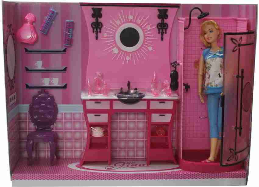 Barbie dream bathroom discount set