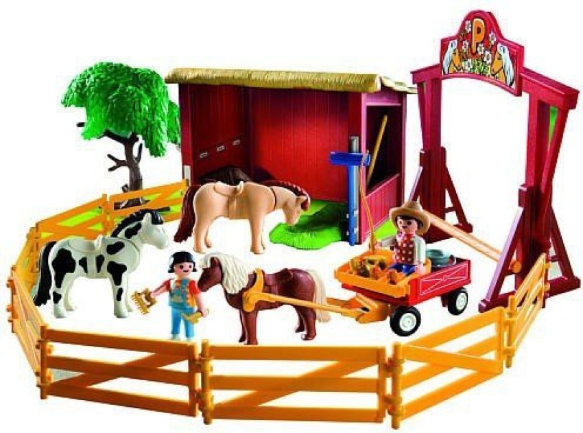 Playmobil ranch poney