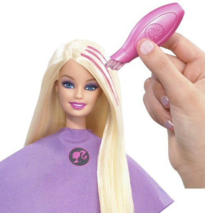 Barbie hotsell makeover salon