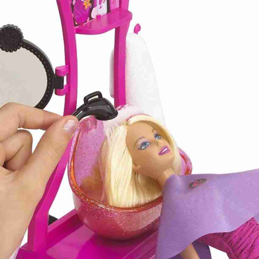 Barbie style salon store